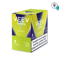 Veev inPrime vape pod packaging on a white background