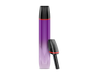 Vape pen with a gradient purple to black design on a white background