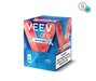 Veev one watermelon vape device packaging on a white background