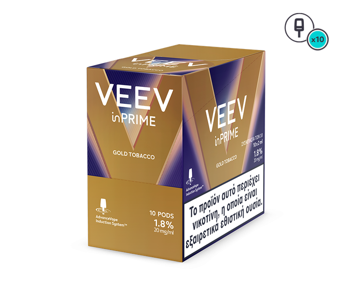 VEEV inPRIME Pods Gold Tobacco​
