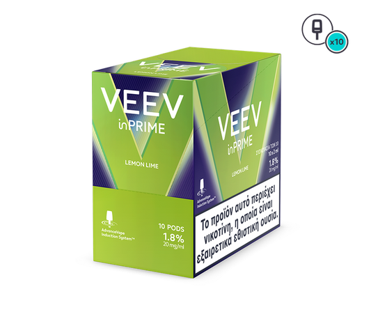 VEEV inPRIME Pods Lemon Lime​