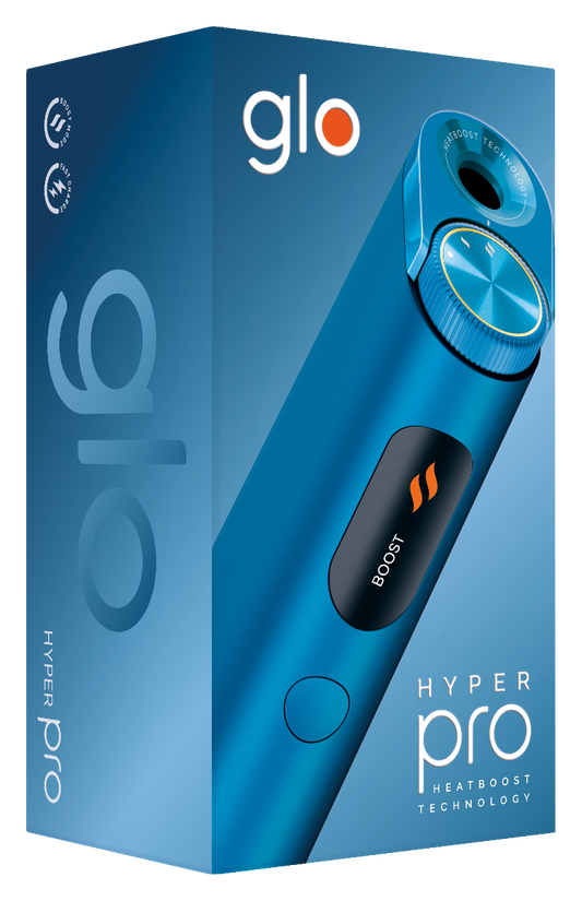 New 2024 Glo Hyper Pro Device Kit Lapis Blue