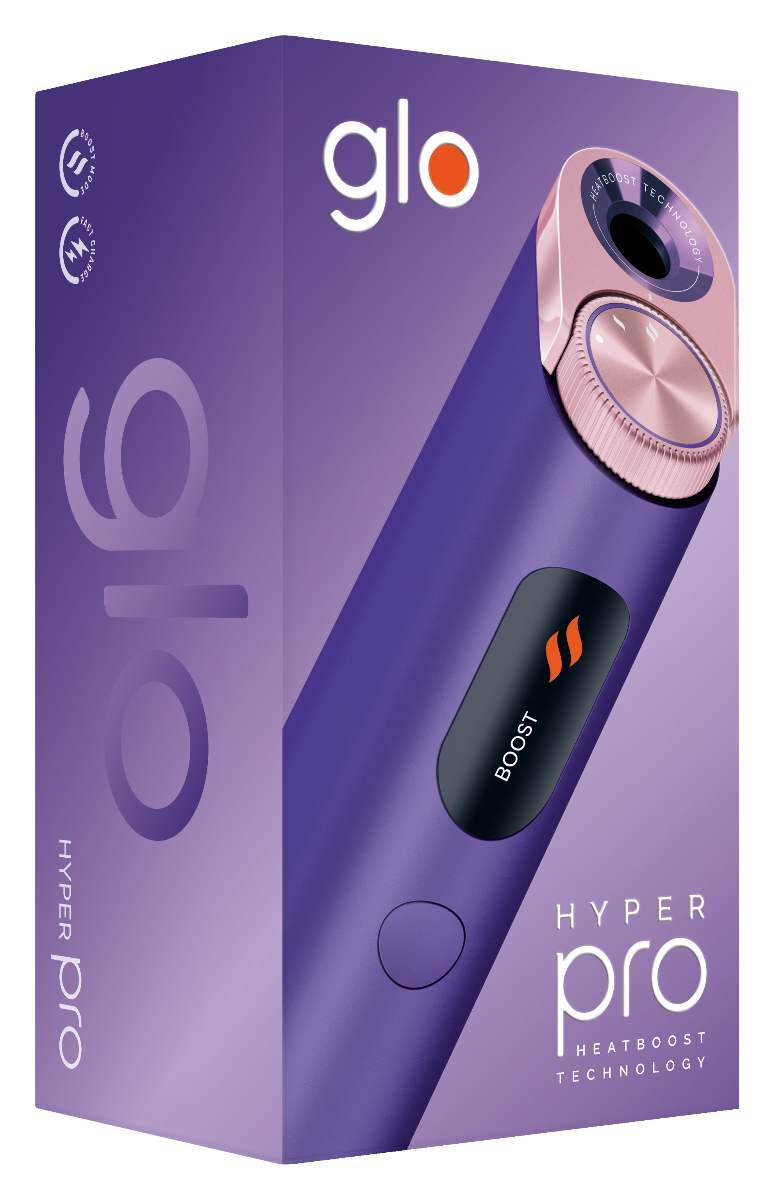 Kit de dispositivo Glo Hyper Pro – Zafiro púrpura