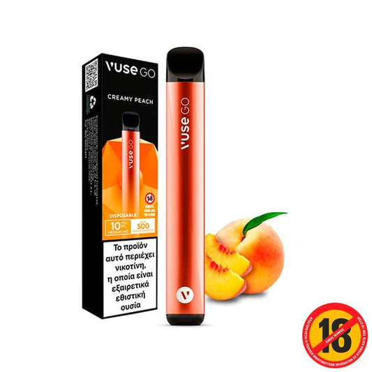 Disposable Vape Vuse Go - Creamy Peach - usaheatproduct.store